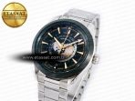 Omega Aqua Terra GMT Worldtimer 150M 43mm 24 Best Edition Green Dial on SS Bracelet A8938 - Görsel 2