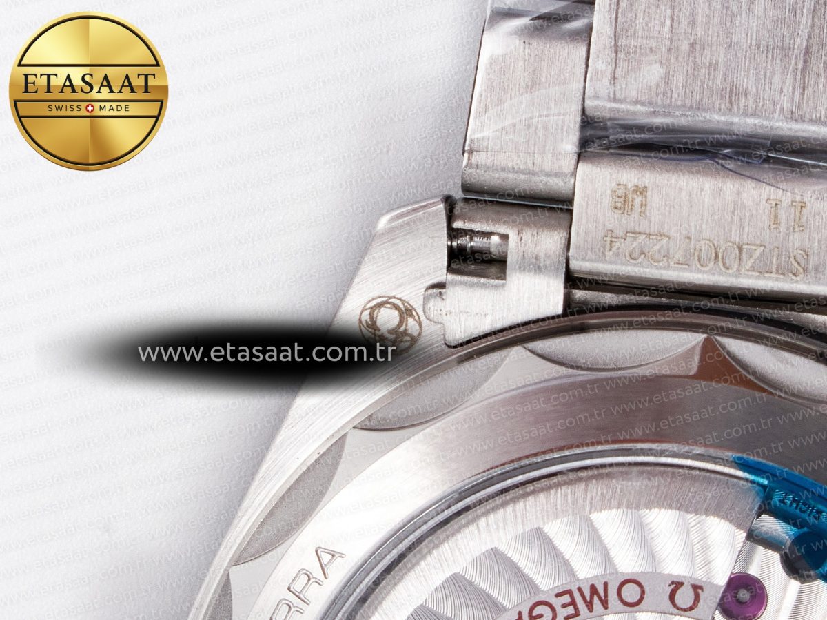 Omega Aqua Terra GMT Worldtimer 150M 43mm 24 Best Edition Green Dial on SS Bracelet A8938 - Görsel 23