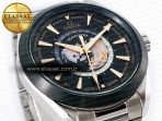 Omega Aqua Terra GMT Worldtimer 150M 43mm 24 Best Edition Green Dial on SS Bracelet A8938 - Görsel 5