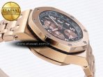 Audemars Piguet Royal Oak RG/RG Black/Gold APF A3126 - Görsel 9