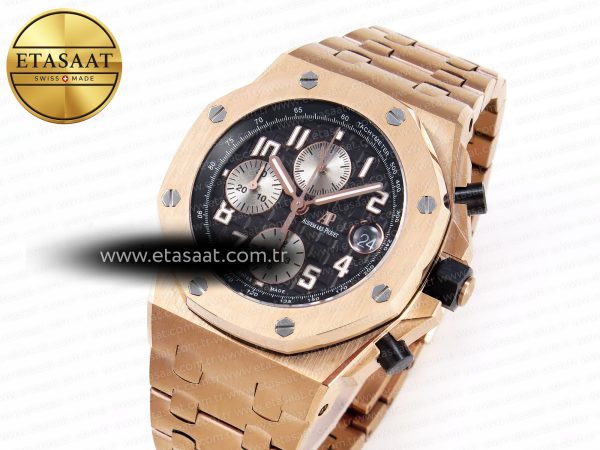 Audemars Piguet Royal Oak  RG/RG Black/Num APF A3126
