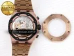 audemars piguet royal oak offshore 42mm rg rg blue gold apf a775019