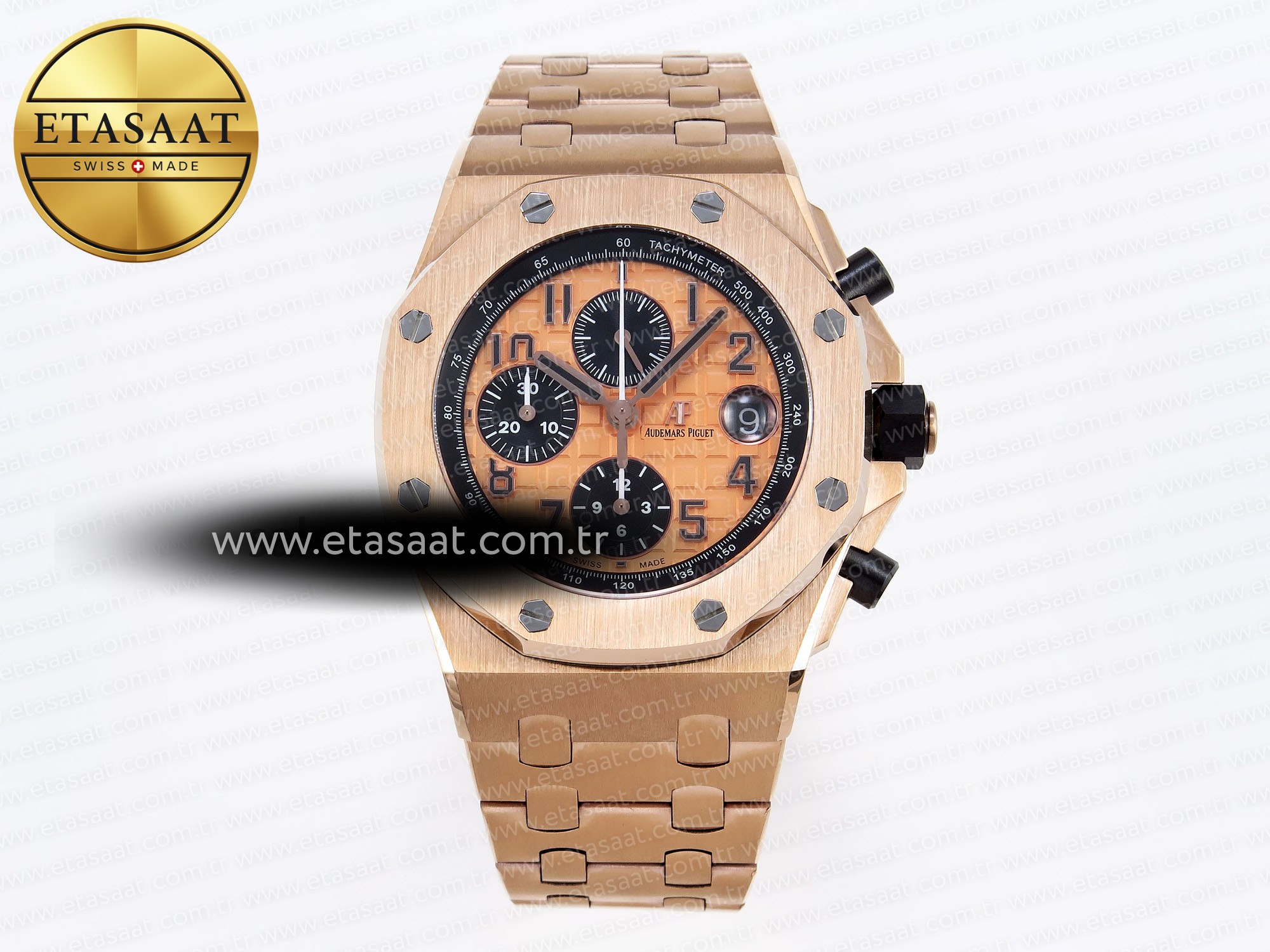 Audemars Piguet Royal Oak Rg/Rg Altın/Rakamlı Apf A3126 Eta Saat - 1:1 Süper Klon Replika Saat Audemars Piguet Royal Oak Rg/Rg Altın/Rakamlı Apf A3126 Eta Saat - 1:1 Süper Klon Replika Saat