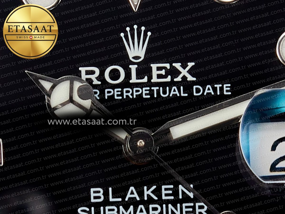 Rolex Blaken Sub Green PVD/SS Black V6F V2 VS3135 - Görsel 10