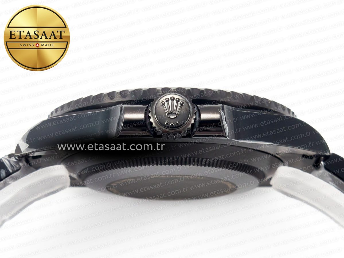 Rolex Blaken Sub Green PVD/SS Black V6F V2 VS3135 - Görsel 14
