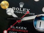 Rolex Blaken Submariner Red PVD/SS Black V6F V2 VS3135 - Görsel 10