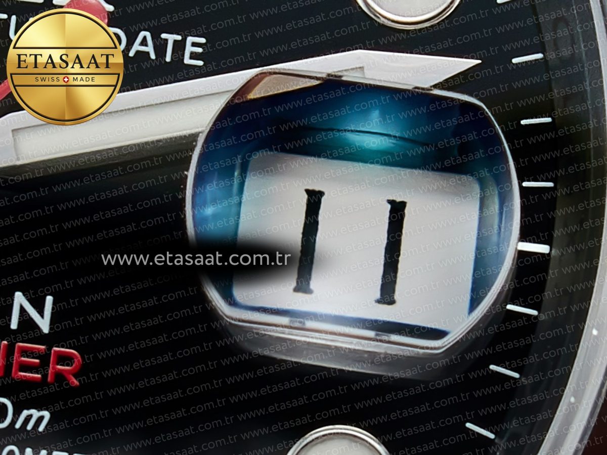 Rolex Blaken Submariner Red PVD/SS Black V6F V2 VS3135 - Görsel 12