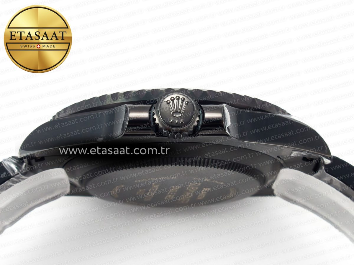 Rolex Blaken Submariner Red PVD/SS Black V6F V2 VS3135 - Görsel 16