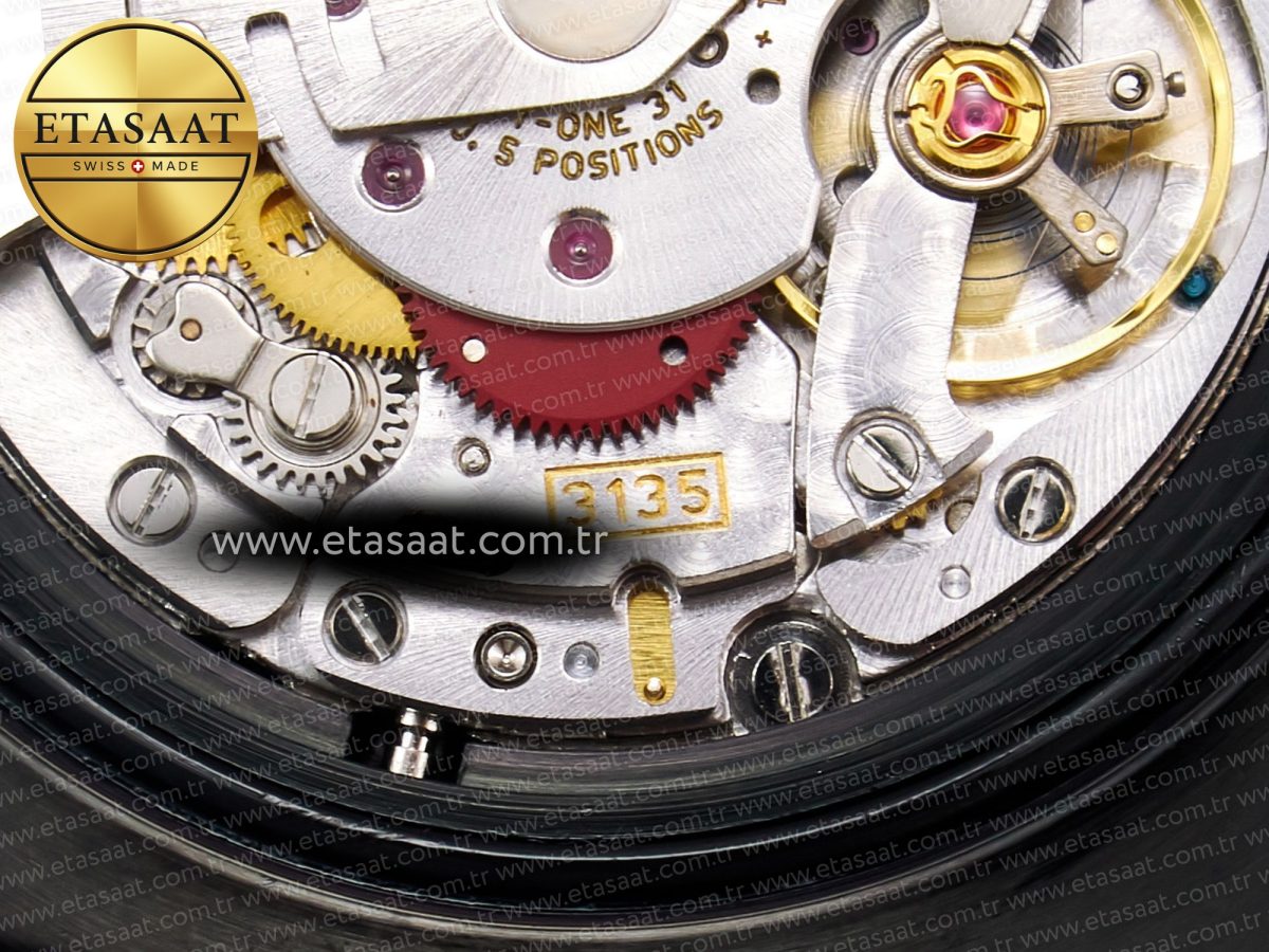 Rolex Blaken Submariner Red PVD/SS Black V6F V2 VS3135 - Görsel 25