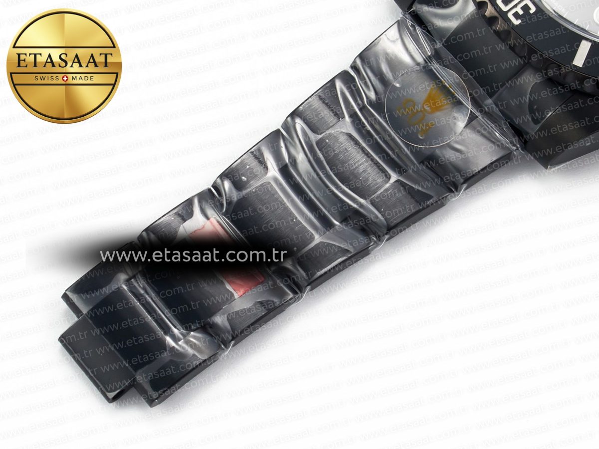 Rolex Blaken Submariner Red PVD/SS Black V6F V2 VS3135 - Görsel 28