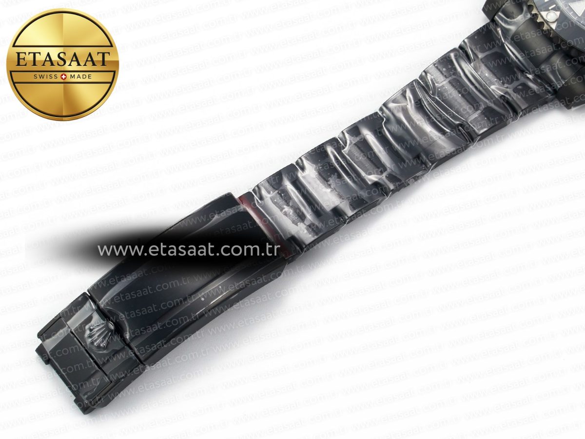 Rolex Blaken Submariner Red PVD/SS Black V6F V2 VS3135 - Görsel 29