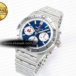 Breitling Chronomat B01 France 42mm SS BLSF 1:1 Best Edition Blue Dial on SS Bracelet A7750