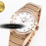 constellation 39mm rg diamonds bezel aswf 11 best edition white dial on rg bracelet a88011