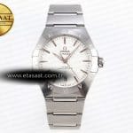 Omega Constellation 39MM Beyaz Dokulu Kadran Bilezik A8800 Eta Saat - Görsel 3 - 1:1 Süper Klon Saat