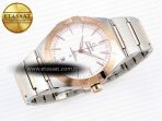 constellation 39mm ss rg aswf 11 best edition white dial on ss rg bracelet a88006