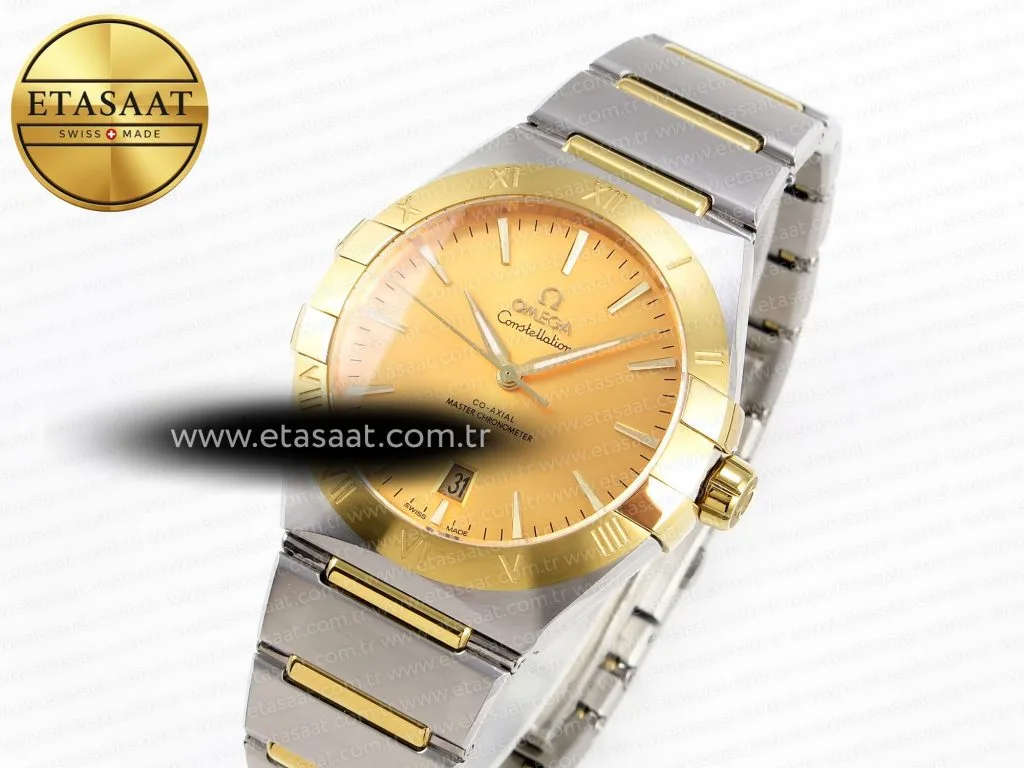 constellation 39mm ss yg aswf 11 best edition yg dial on ss yg bracelet a88002