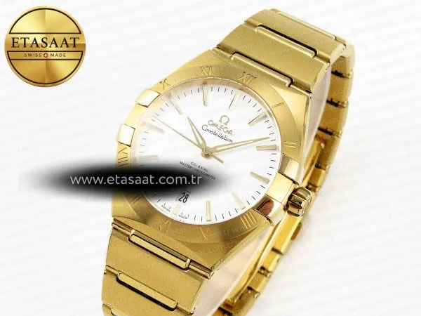 constellation 39mm yg aswf 11 best edition white dial on yg bracelet a88012