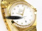 constellation 39mm yg diamonds bezel aswf 11 best edition white diamonds dial on yg bracelet a88014