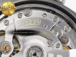 Rolex Datejust 126234 36mm Mavi Kadran Pırlanta Bezel Jubilee Bilezik Clean Factory VR3235 Super Clone ETA – Detay Görünümü 16
