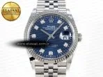 datejust 36 126234 clean 11 best edition 904l steel blue textured diamonds dial on jubilee bracelet vr323519