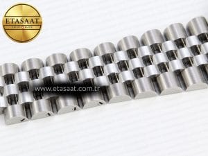 Rolex Datejust 126234 36mm Mavi Kadran Pırlanta Bezel Jubilee Bilezik Clean Factory VR3235 Super Clone ETA – Detay Görünümü 30