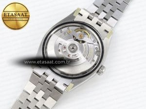 Rolex Datejust 126234 36mm Mavi Kadran Pırlanta Bezel Jubilee Bilezik Clean Factory VR3235 Super Clone ETA – Kutu ve Lüks Saat Detay Görünümü