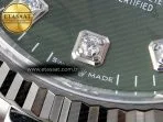 datejust 36 126234 clean 11 best edition 904l steel green leaf diamonds dial on jubilee bracelet vr32359