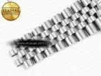 datejust 36 ss 126200 vsf 11 best edition 904l steel gray dial green roman on jubilee bracelet vs323526