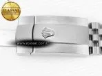 datejust 36 ss 126200 vsf 11 best edition 904l steel gray dial green roman on jubilee bracelet vs323530