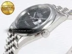 datejust 36 ss 126200 vsf 11 best edition 904l steel gray dial green roman on jubilee bracelet vs32358