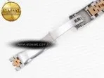 datejust 36 ss rg 126231 vsf 11 best edition 904l steel gray textured diamonds dial on jubilee bracelet vs323528