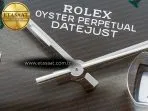 Rolex DateJust 41 126330 904L Best Edition Gray Dial Green Roman on Oyster Bracelet VS3235 - Görsel 10