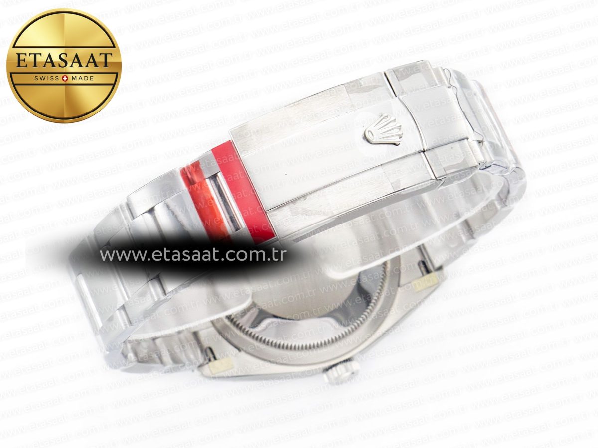 Rolex DateJust 41 126330 904L Best Edition Gray Dial Green Roman on Oyster Bracelet VS3235 - Görsel 16