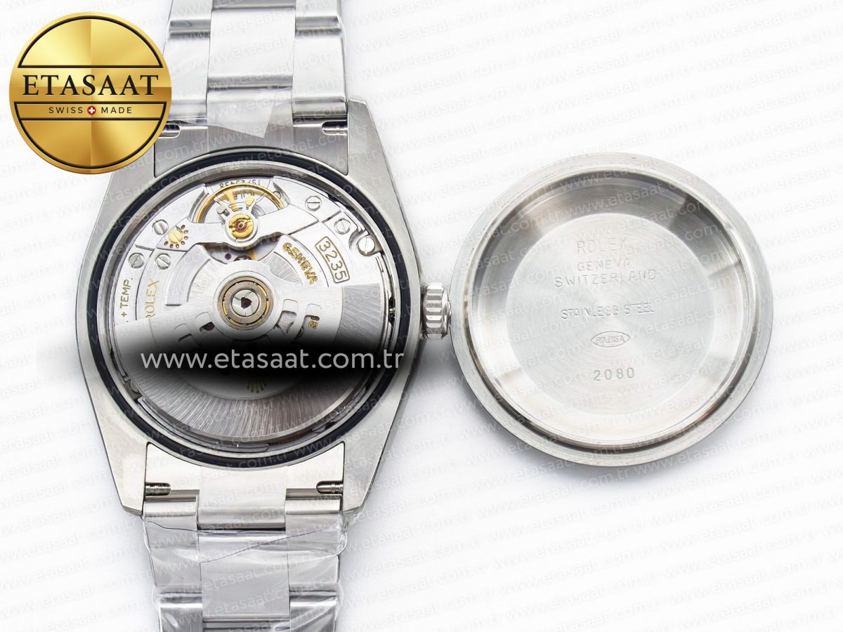 Rolex DateJust 41 126330 904L Best Edition Gray Dial Green Roman on Oyster Bracelet VS3235 - Görsel 18