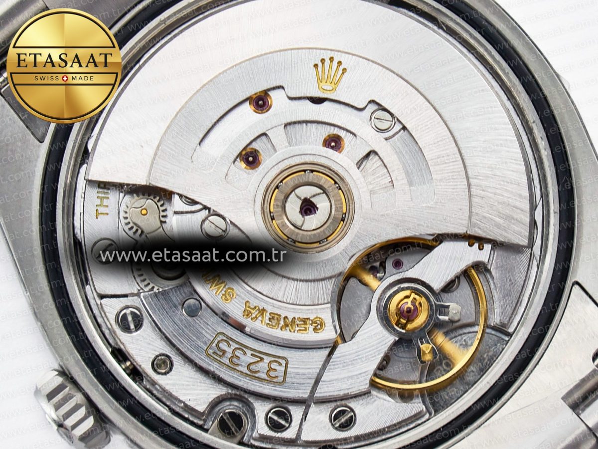 Rolex DateJust 41 126330 904L Best Edition Gray Dial Green Roman on Oyster Bracelet VS3235 - Görsel 20