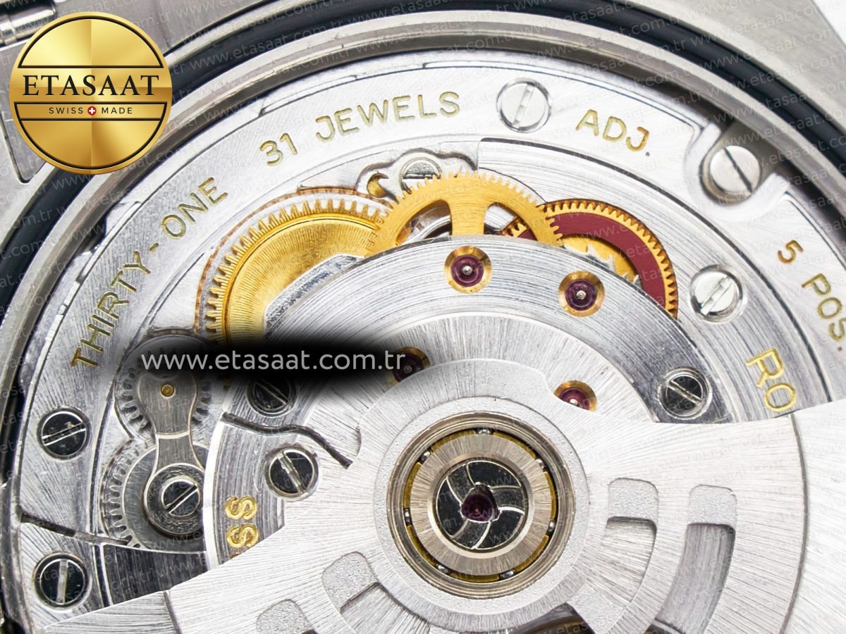 Rolex DateJust 41 126330 904L Best Edition Gray Dial Green Roman on Oyster Bracelet VS3235 - Görsel 23