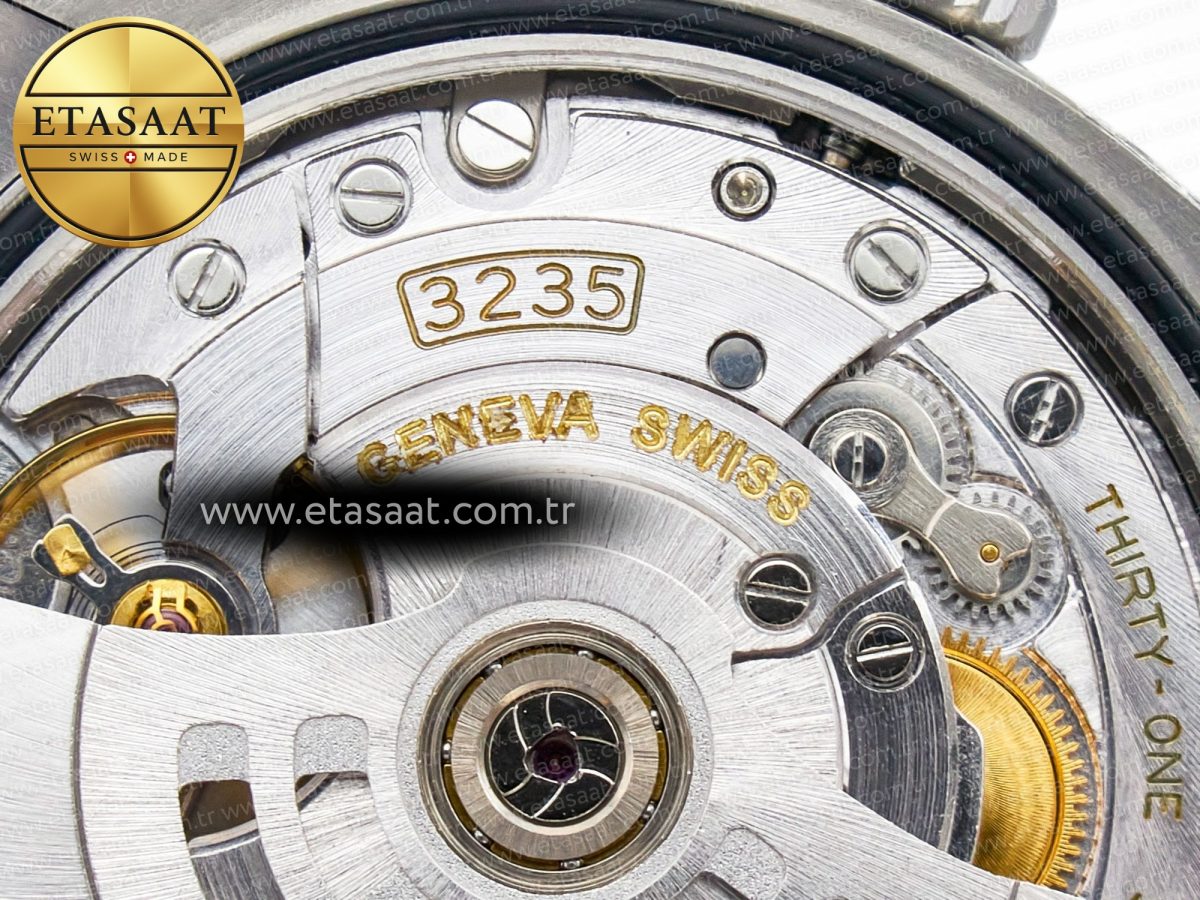 Rolex DateJust 41 126330 904L Best Edition Gray Dial Green Roman on Oyster Bracelet VS3235 - Görsel 24