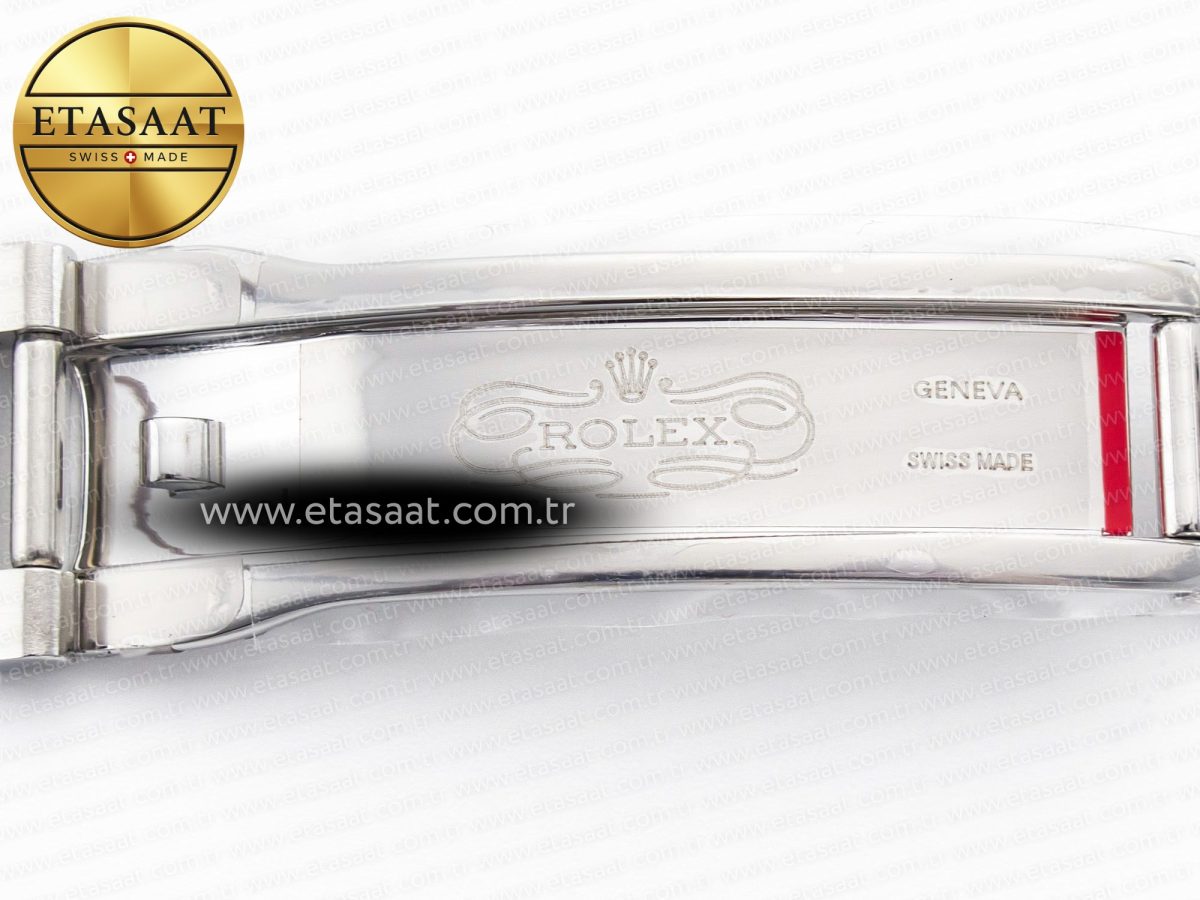 Rolex DateJust 41 126330 904L Best Edition Gray Dial Green Roman on Oyster Bracelet VS3235 - Görsel 32