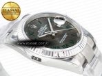 Rolex DateJust 41 126330 904L Best Edition Gray Dial Green Roman on Oyster Bracelet VS3235 - Görsel 7
