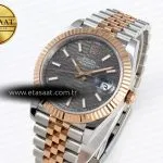 datejust 41 126331 vsf 11 best edition 904l steel gray textured dial on ss rg jubilee bracelet vs32351