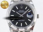 datejust 41mm 126334 904 ss arf 11 best edition black dial sticks markers on jubilee bracelet sh32354
