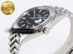 datejust 41mm 126334 904 ss arf 11 best edition black dial sticks markers on jubilee bracelet sh32358