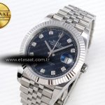 Rolex DATEJUST 41MM 126334  BLUE DIAL DIAMONDS MARKERS ON JUBILEE SH3235
