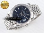 Rolex DATEJUST 41MM 126334  BLUE DIAL STICKS MARKERS ON JUBILEE SH3235 - Görsel 6