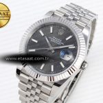 datejust 41mm 126334 904 ss arf 11 best edition gray dial sticks markers on jubilee bracelet sh32351