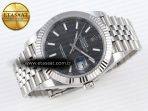 datejust 41mm 126334 904 ss arf 11 best edition gray dial sticks markers on jubilee bracelet sh32356