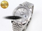 datejust 41mm 126334 904 ss arf 11 best edition silver dial sticks markers on jubilee bracelet sh32352