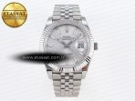 datejust 41mm 126334 904 ss arf 11 best edition silver dial sticks markers on jubilee bracelet sh32353
