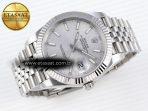 datejust 41mm 126334 904 ss arf 11 best edition silver dial sticks markers on jubilee bracelet sh32356