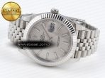 datejust 41mm 126334 904 ss arf 11 best edition silver dial sticks markers on jubilee bracelet sh32357